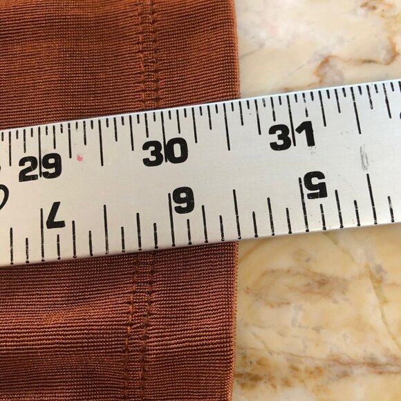 Citiknits Slinky Open Front Cardigan Womens L Bronze Topper Duster QVC Retired - Picture 6 of 6